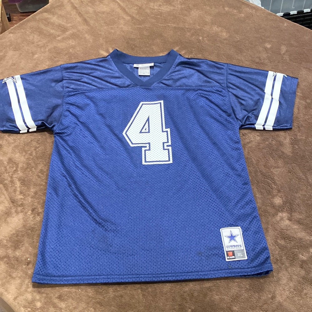 Dallas Cowboys Dak Prescott youth XL jersey